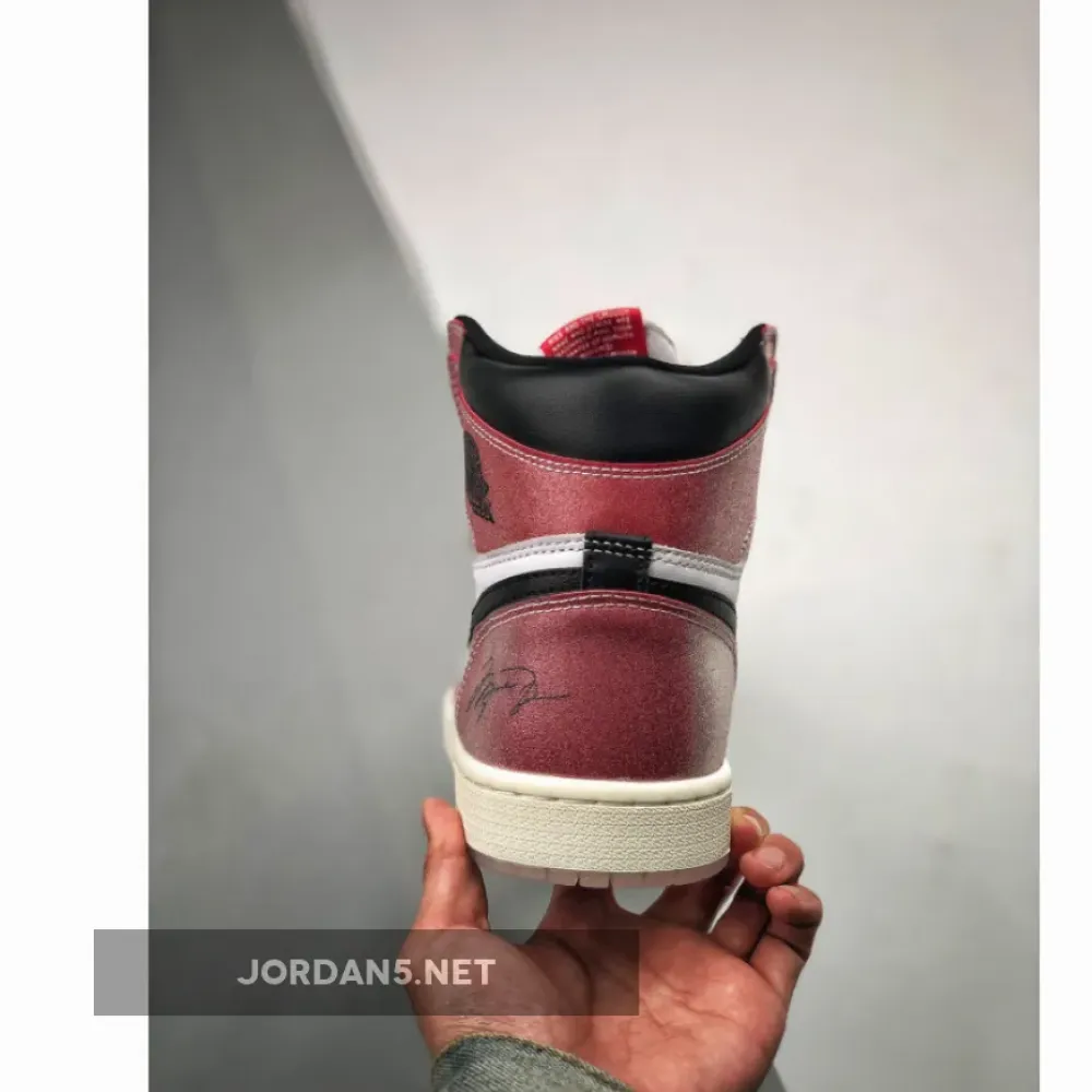 Trophy Room x Air Jordan 1 High OG SP White/Varsity Red/Sail/Black DA2728-100