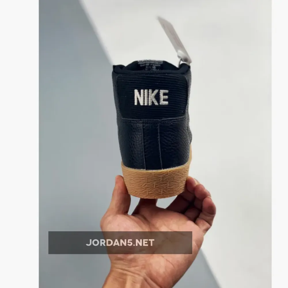 Nike SB Blazer Mid Black/Gum Light Brown/White CU5283-001