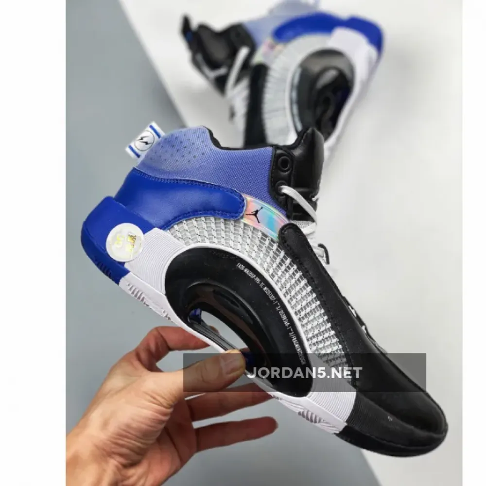 Fragment x Air Jordan 35 White/Black-Sport Blue DA2371-100