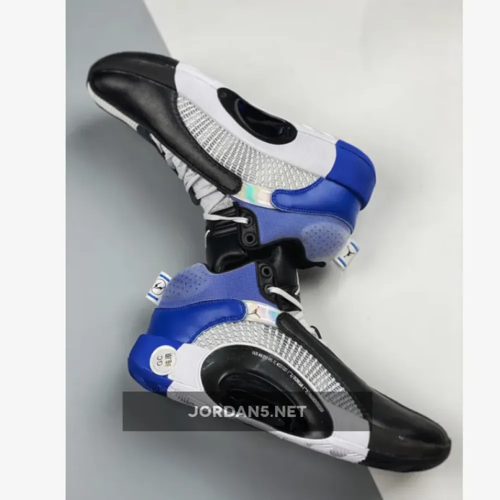 Fragment x Air Jordan 35 White/Black-Sport Blue DA2371-100