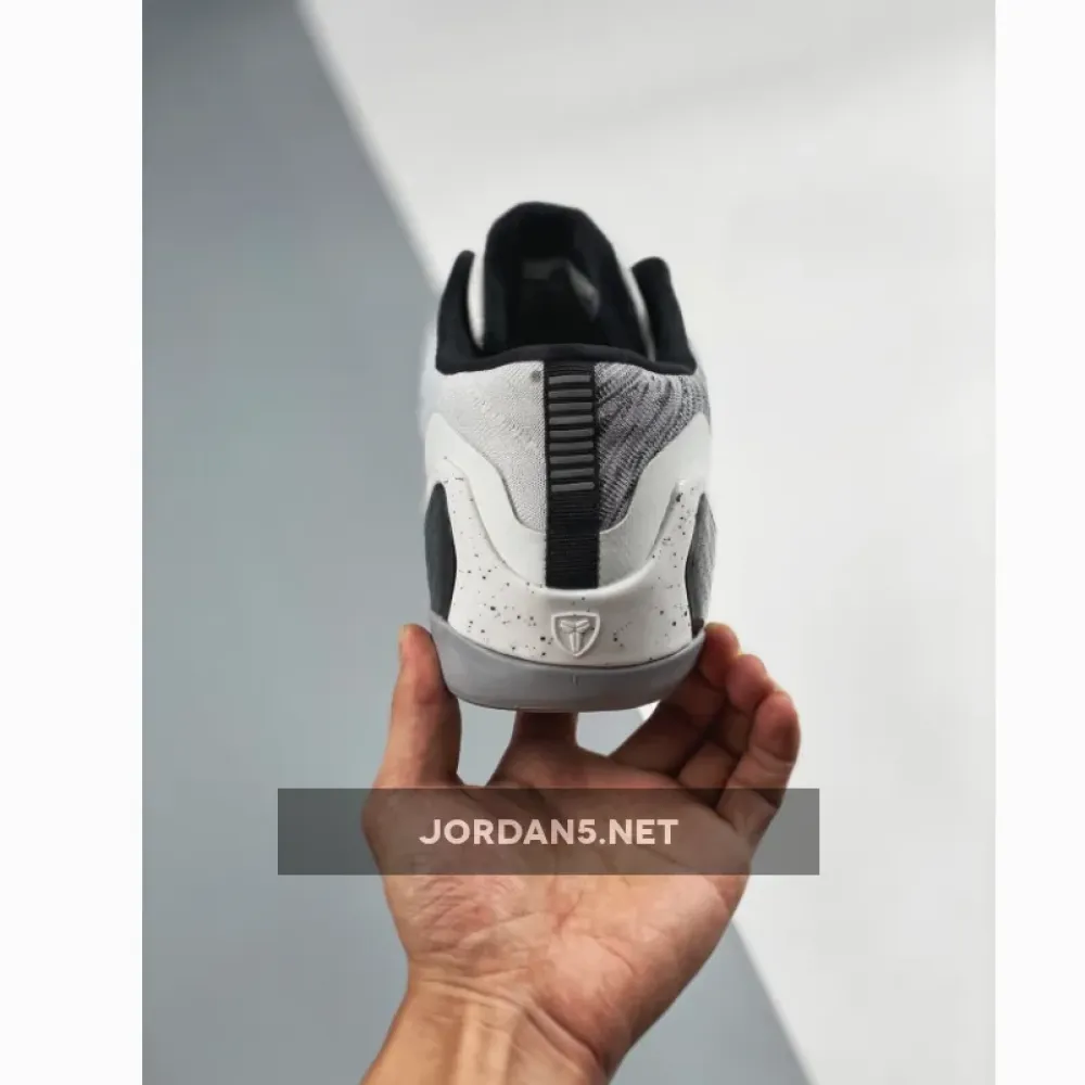 Nike Kobe 9 Elite Low “Beethoven” White/Black-Wolf Grey 639045-101