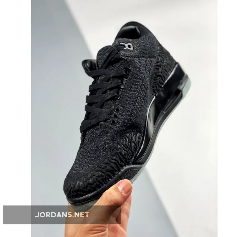 Air Jordan 3 Retro Flyknit Black  AQ1005-001
