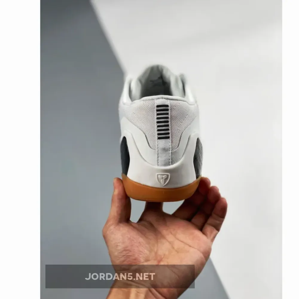 Nike Zoom Kobe 9 Premium White/Black-Gum Medium Brown