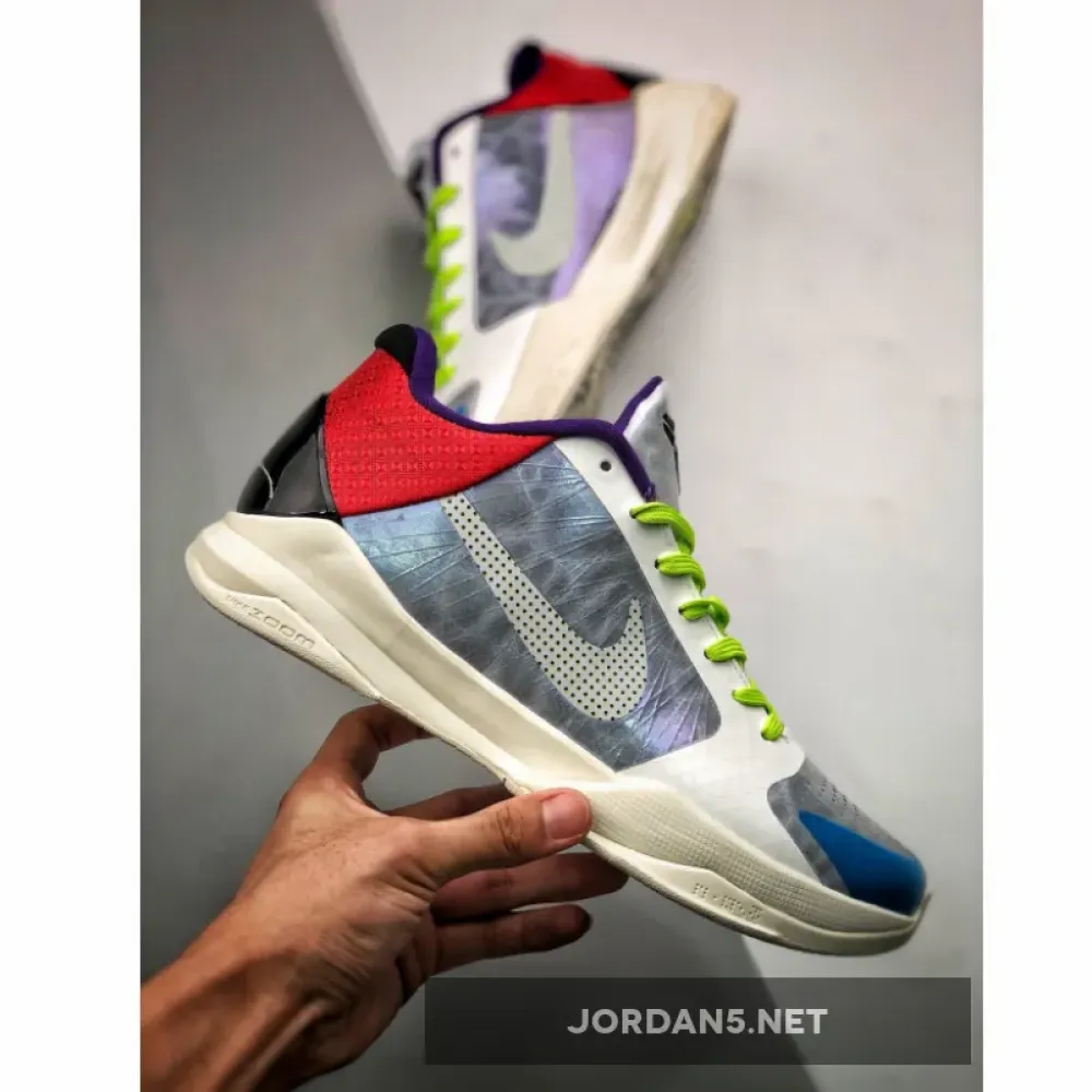 Nike Kobe 5 Protro “PJ Tucker” Particle Grey/Light Cream-Sail-White CD4991-004