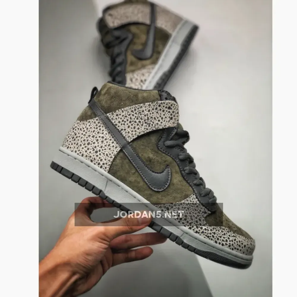 Nike SB Dunk High Borwn Black Cement 1680507705