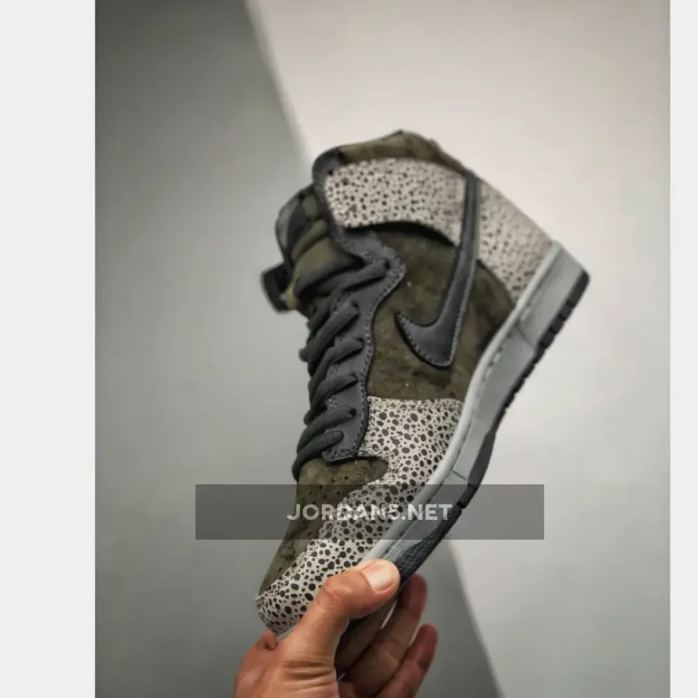 Nike SB Dunk High Borwn Black Cement 1680507705