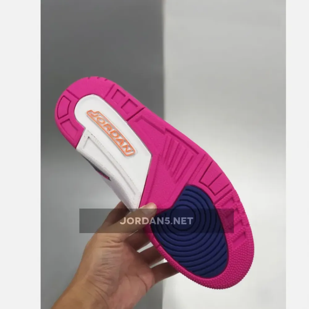 Air Jordan 3 GS Barely Grape/Hyper Crimson-Fire Pink 441140-500