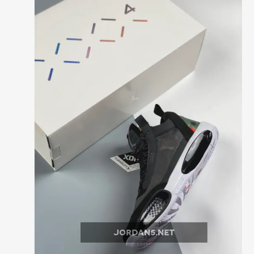 Air Jordan 34 Low “Heritage” Black/Metallic Silver-White-Red Orbit CU3473-001