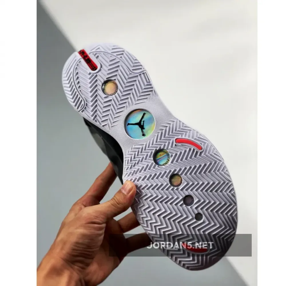 Air Jordan 34 Low “Heritage” Black/Metallic Silver-White-Red Orbit CU3473-001