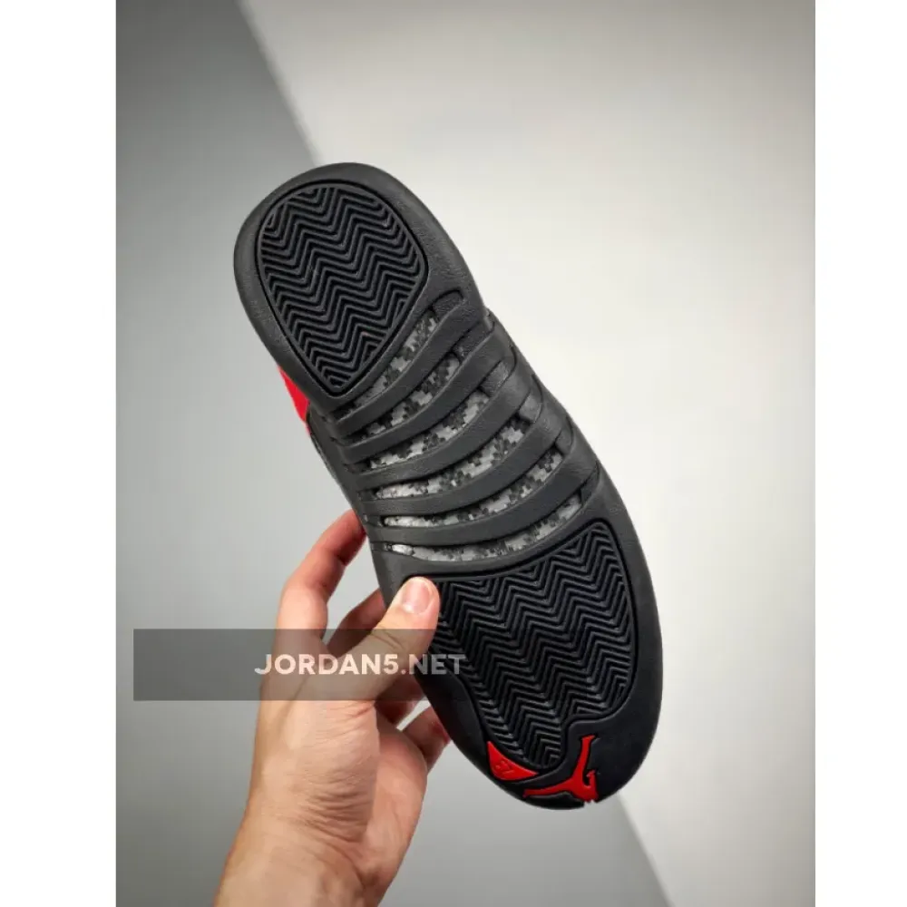 Air Jordan 12 ‘Reverse Flu Game’ Varsity Red/Black CT8013-602