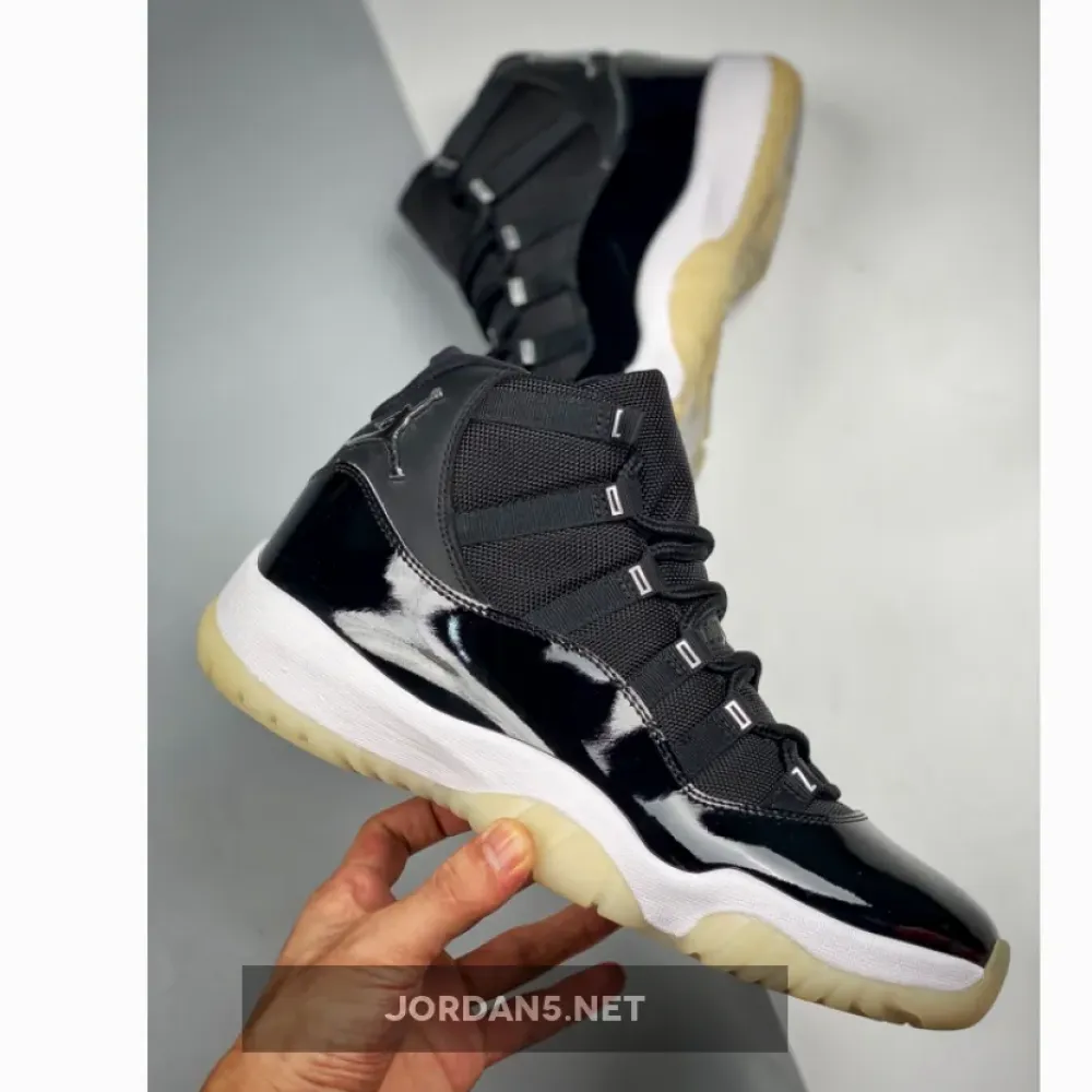 Air Jordan 11 “Jubilee 25th Anniversary” Black/Clear-White-Metallic Silver CT8012-011