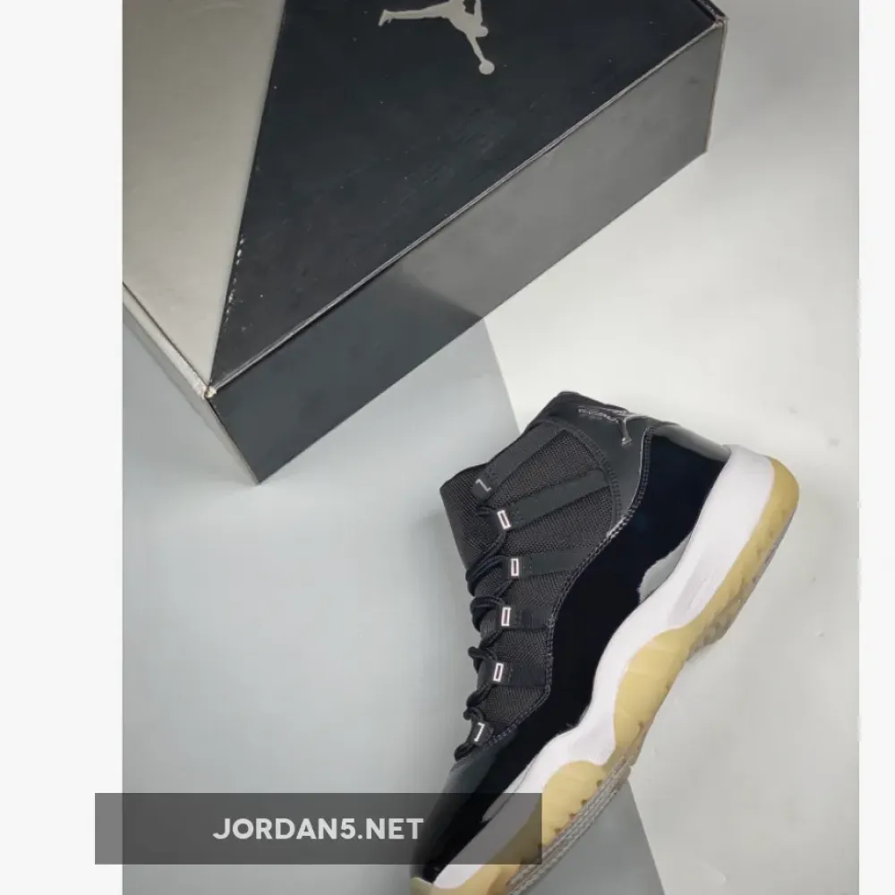 Air Jordan 11 “Jubilee 25th Anniversary” Black/Clear-White-Metallic Silver CT8012-011