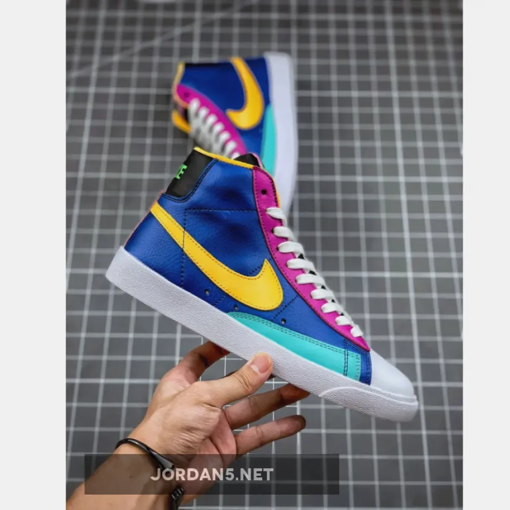 Nike Blazer Mid Battle Blue/Aurora-Vivid  CZ9441-400
