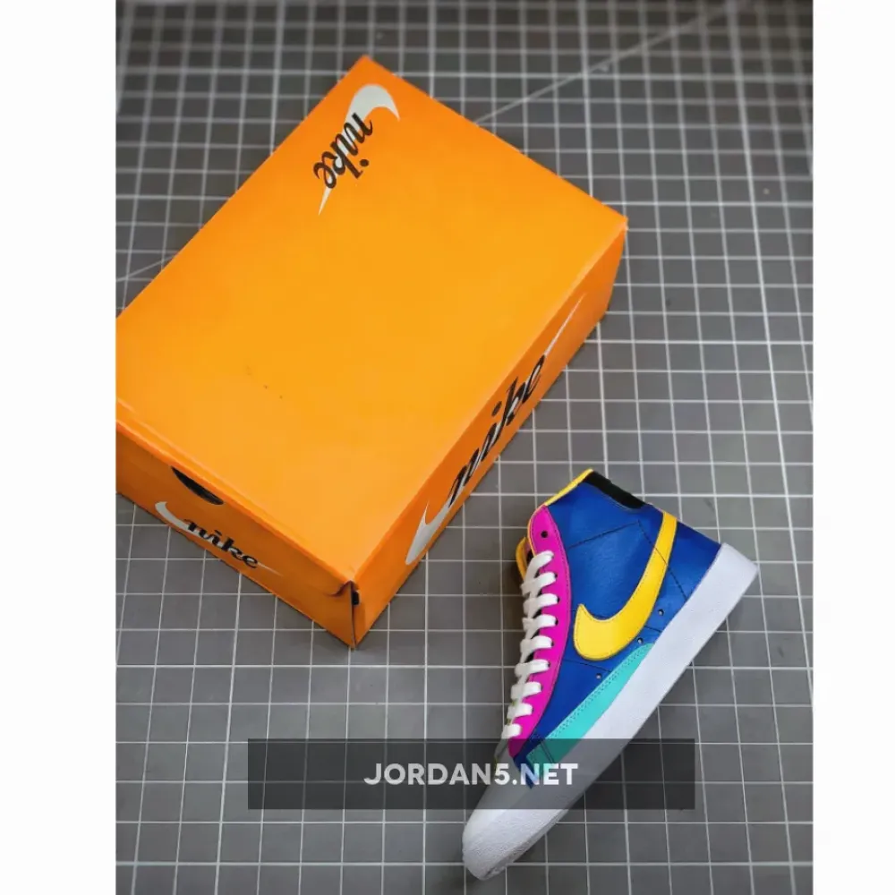 Nike Blazer Mid Battle Blue/Aurora-Vivid  CZ9441-400