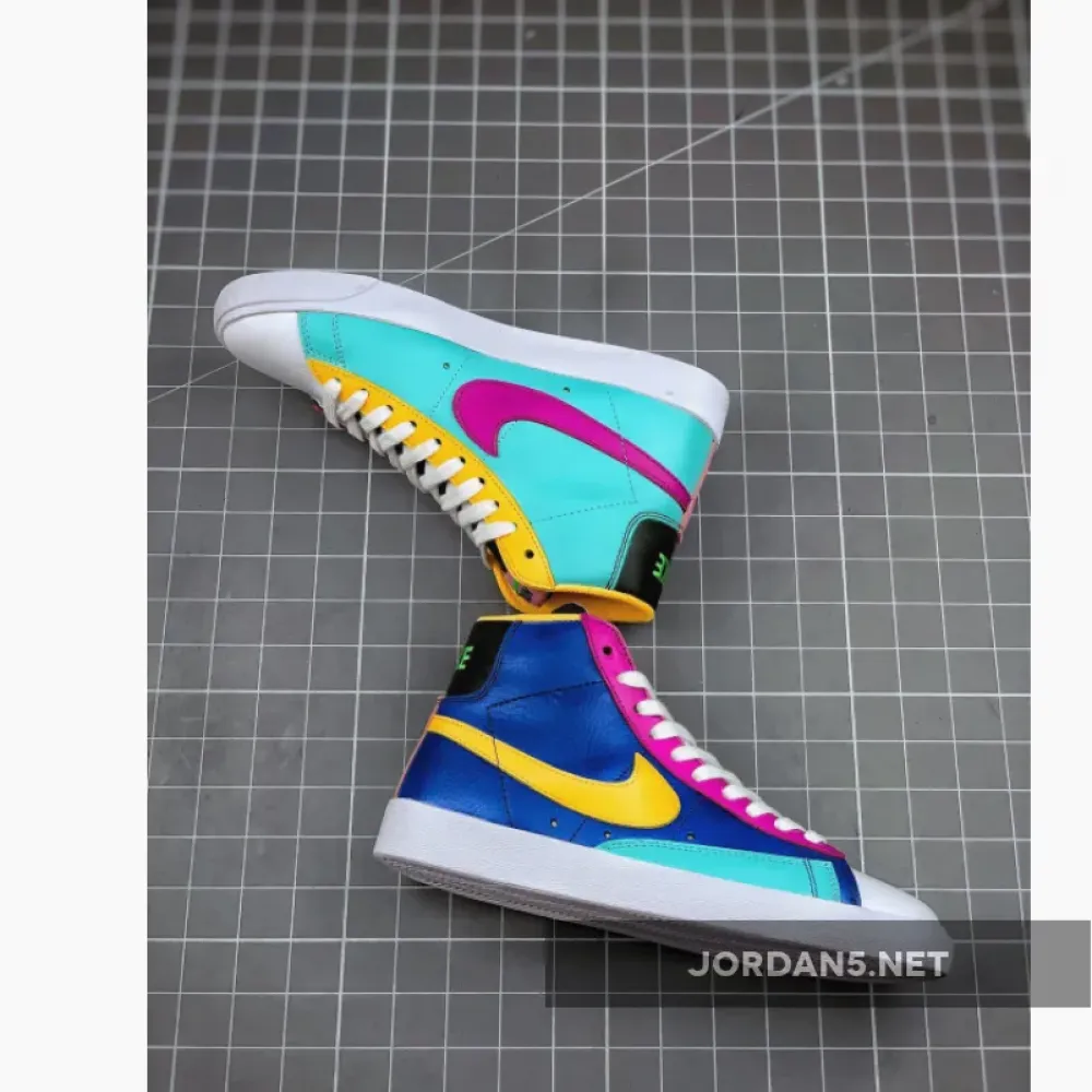 Nike Blazer Mid Battle Blue/Aurora-Vivid  CZ9441-400