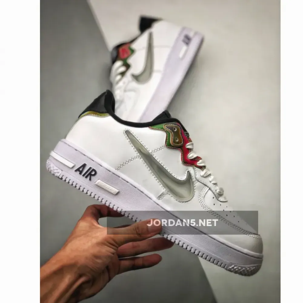 Nike Air Force 1 React White/Glow-Black-Multi-Color CN9838-100