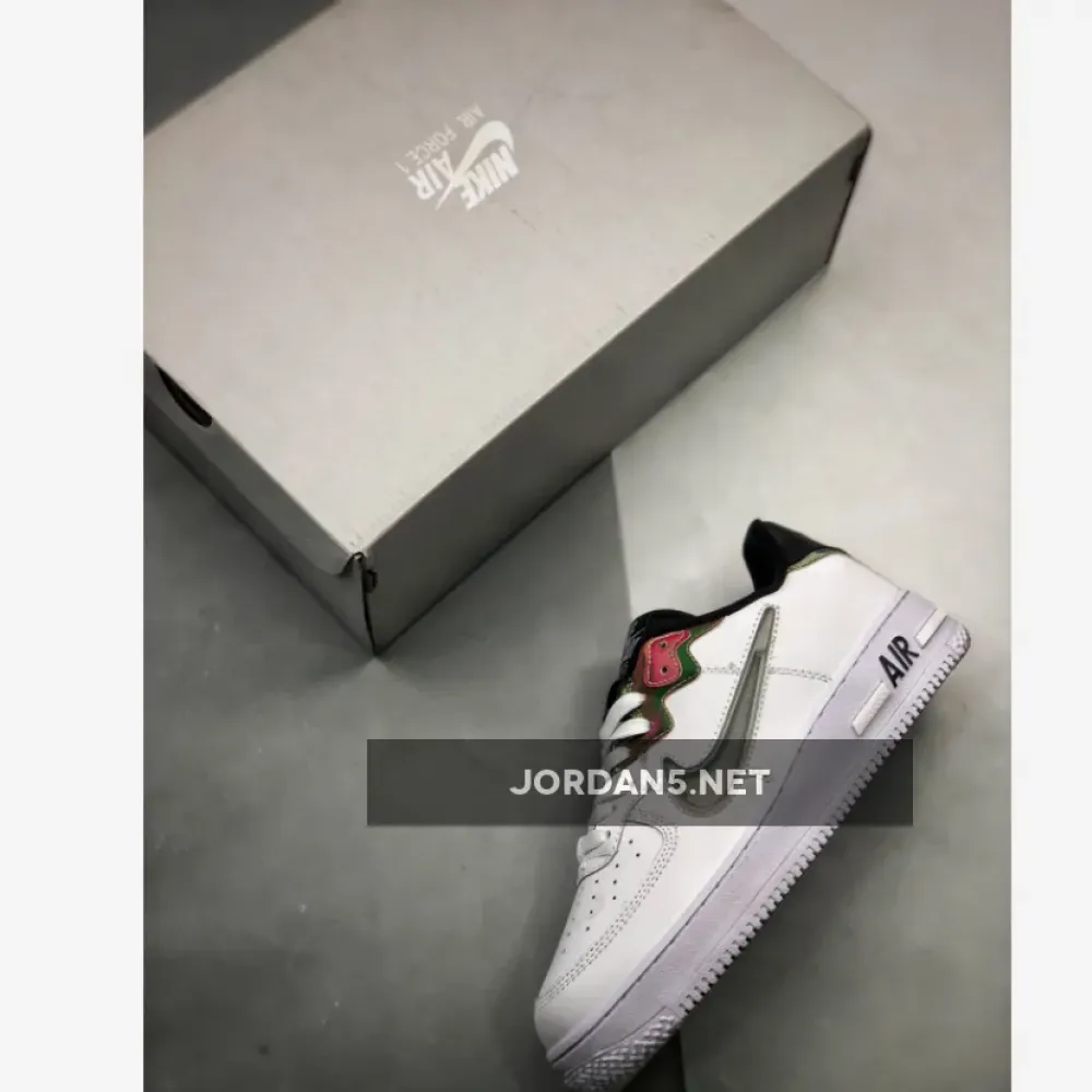 Nike Air Force 1 React White/Glow-Black-Multi-Color CN9838-100