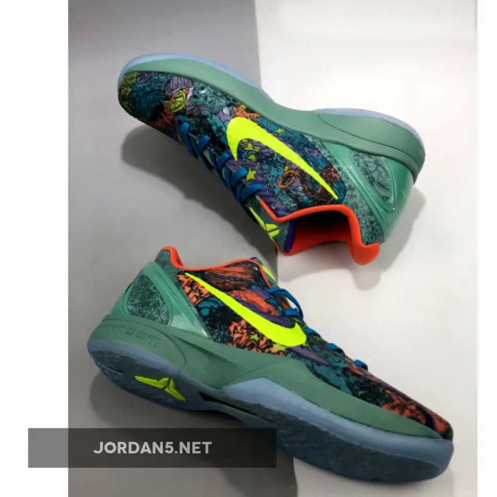 Nike Zoom Kobe 6 Prelude Cannon/Volt-Purple Venom-Turf Orange 640220-001