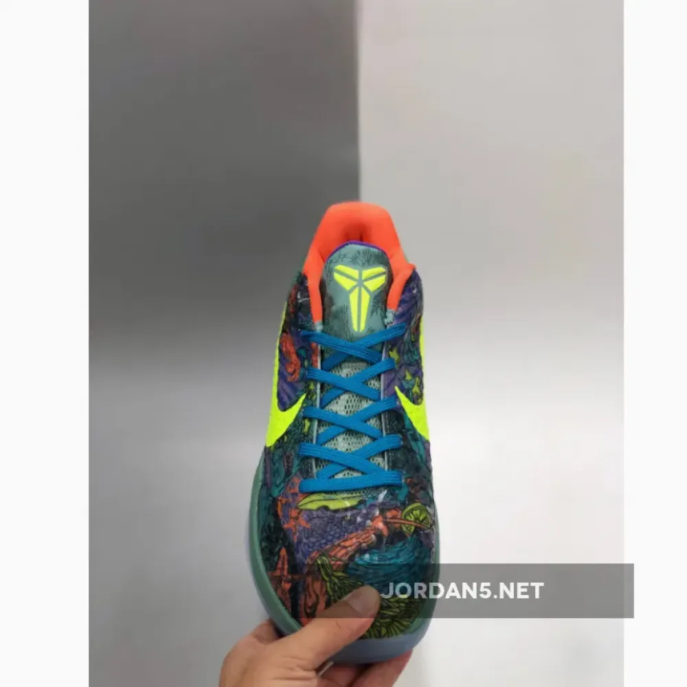 Nike Zoom Kobe 6 Prelude Cannon/Volt-Purple Venom-Turf Orange 640220-001