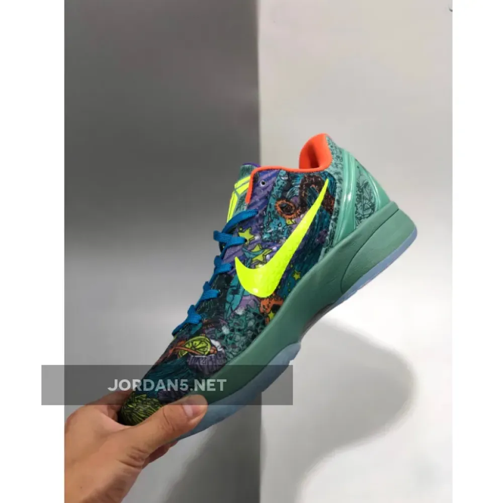 Nike Zoom Kobe 6 Prelude Cannon/Volt-Purple Venom-Turf Orange 640220-001