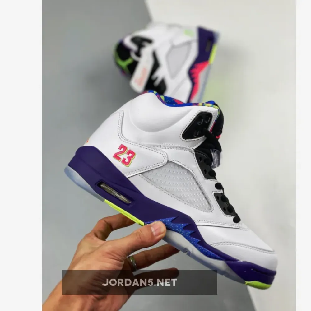 Air Jordan 5 “Alternate Bel-Air” White/Court Purple DB3335-100