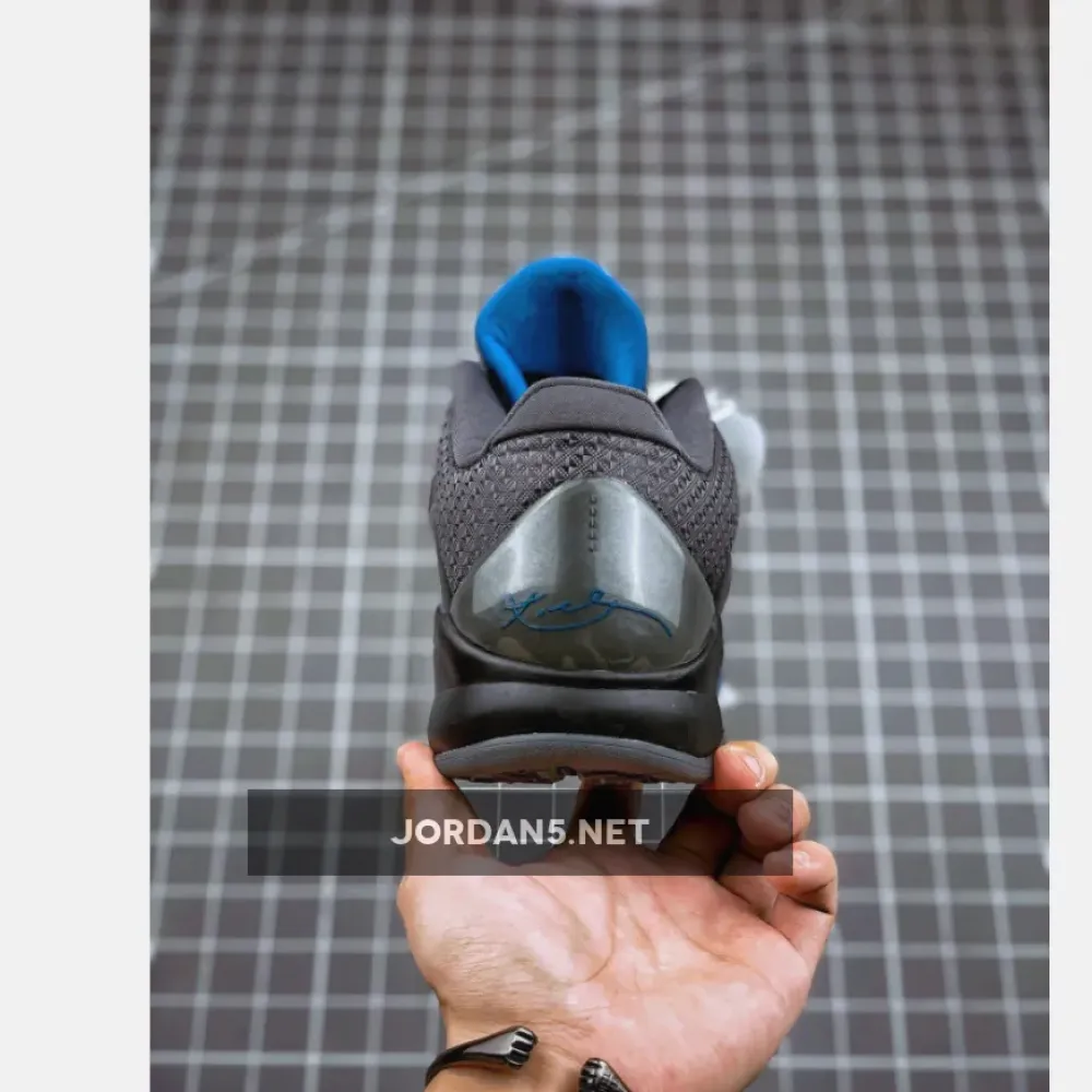 Nike Zoom Kobe 5 “Dark Knight” Black/Black-Dark Grey-Blue 386429-001