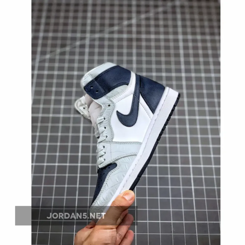 Air Jordan 1 Georgetown Hoyas Reptile PE