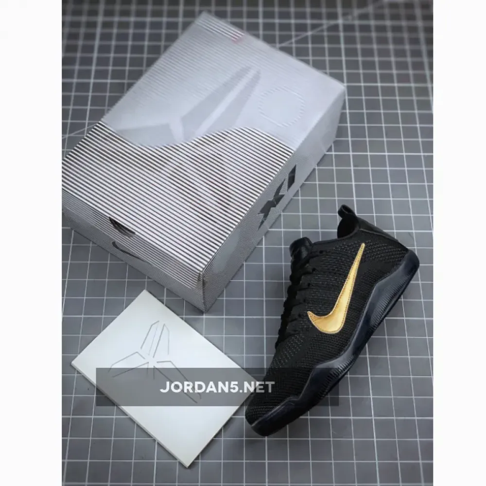 Nike Kobe 11 ‘Eastbay’ Black Gold 822675-014