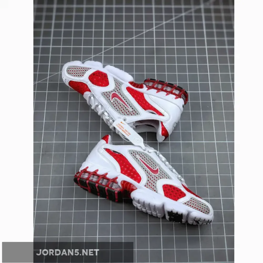 Nike Air Zoom Spiridon Caged 2 Cardinal Red White CD3613-600