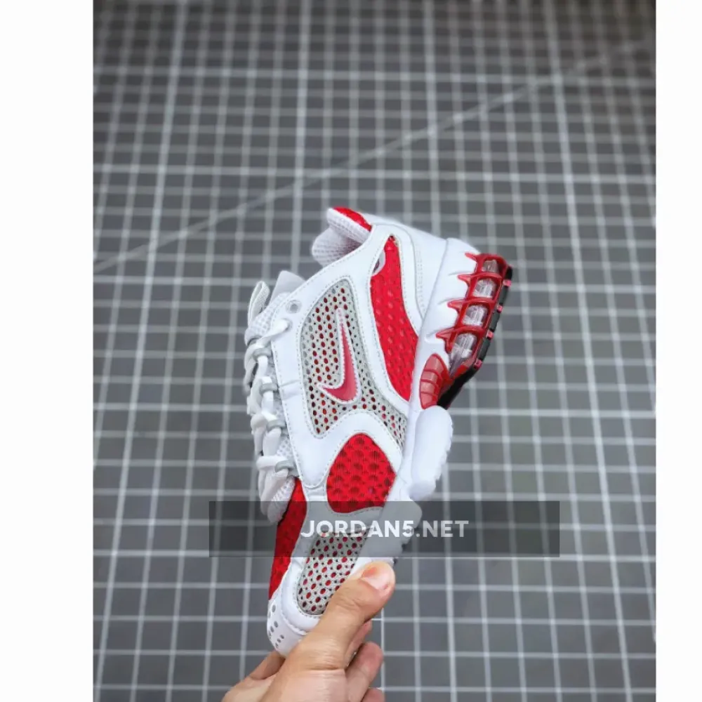 Nike Air Zoom Spiridon Caged 2 Cardinal Red White CD3613-600