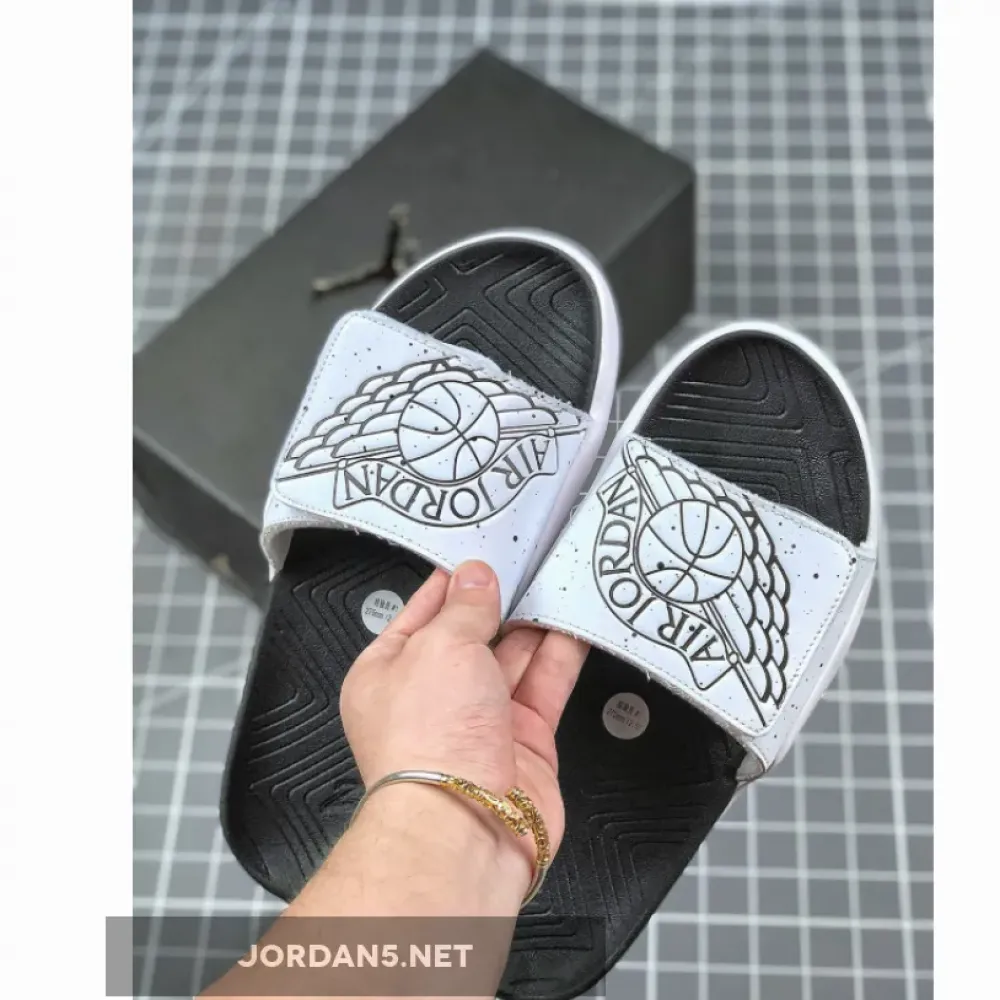 Air Jordan Hydro 7 Black Grey 