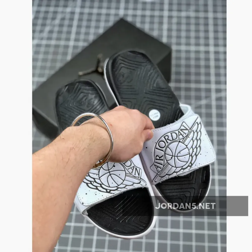 Air Jordan Hydro 7 Black Grey 