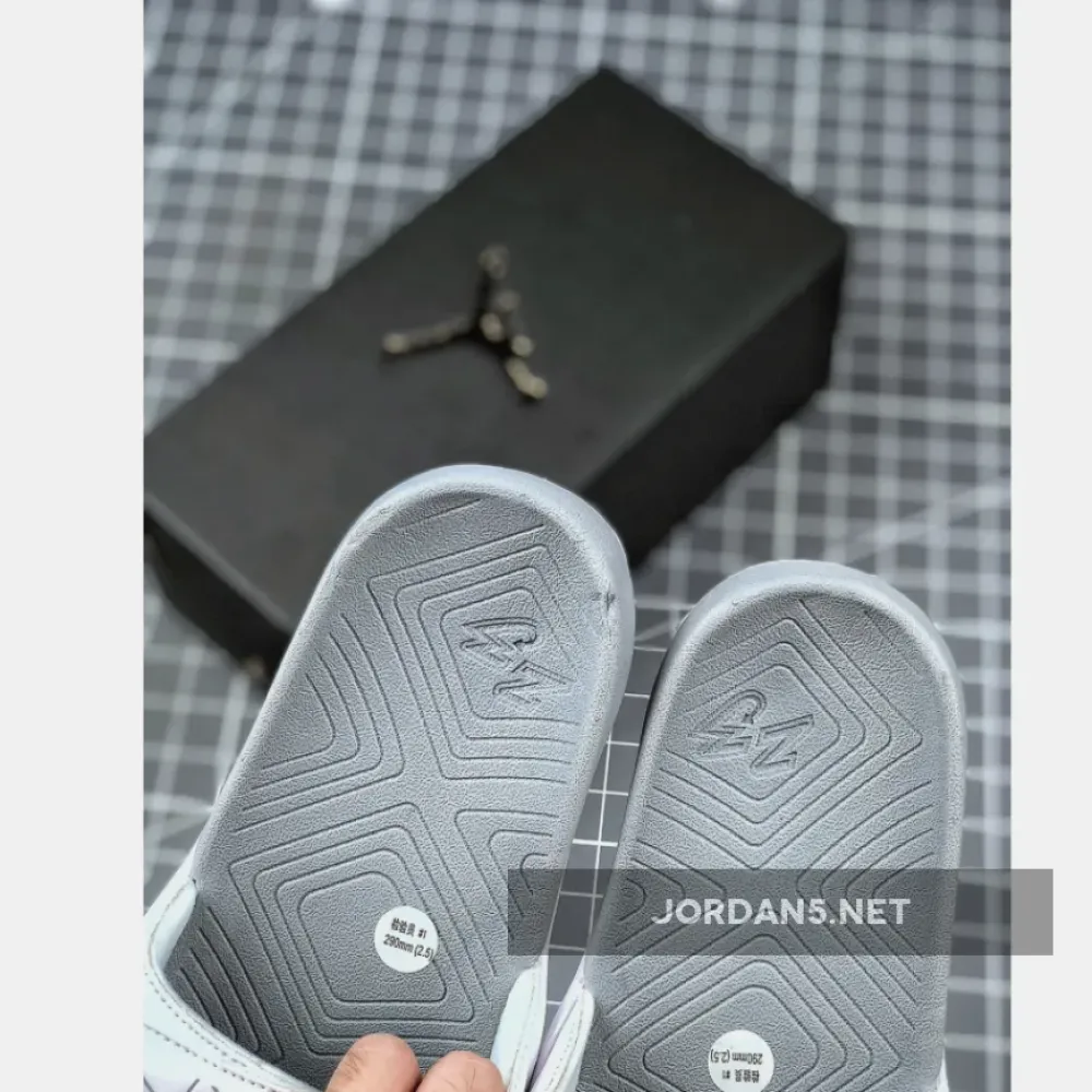 Jordan Hydro 7 V2 White Grey