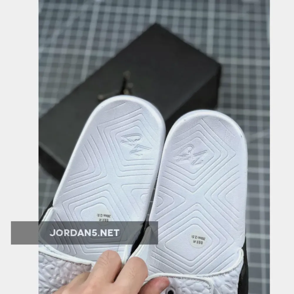 Jordan Hydro 7 V2 White Black  BQ6290-100