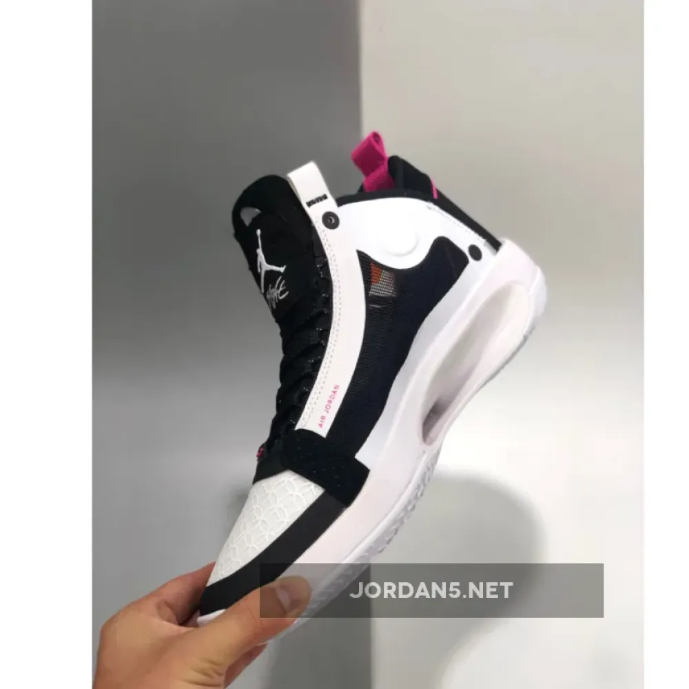 Air Jordan 34 “CNY” Black/Metallic Silver-White-Digital Pink AR3240-016