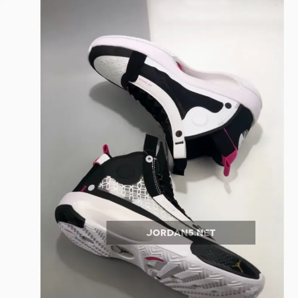 Air Jordan 34 “CNY” Black/Metallic Silver-White-Digital Pink AR3240-016