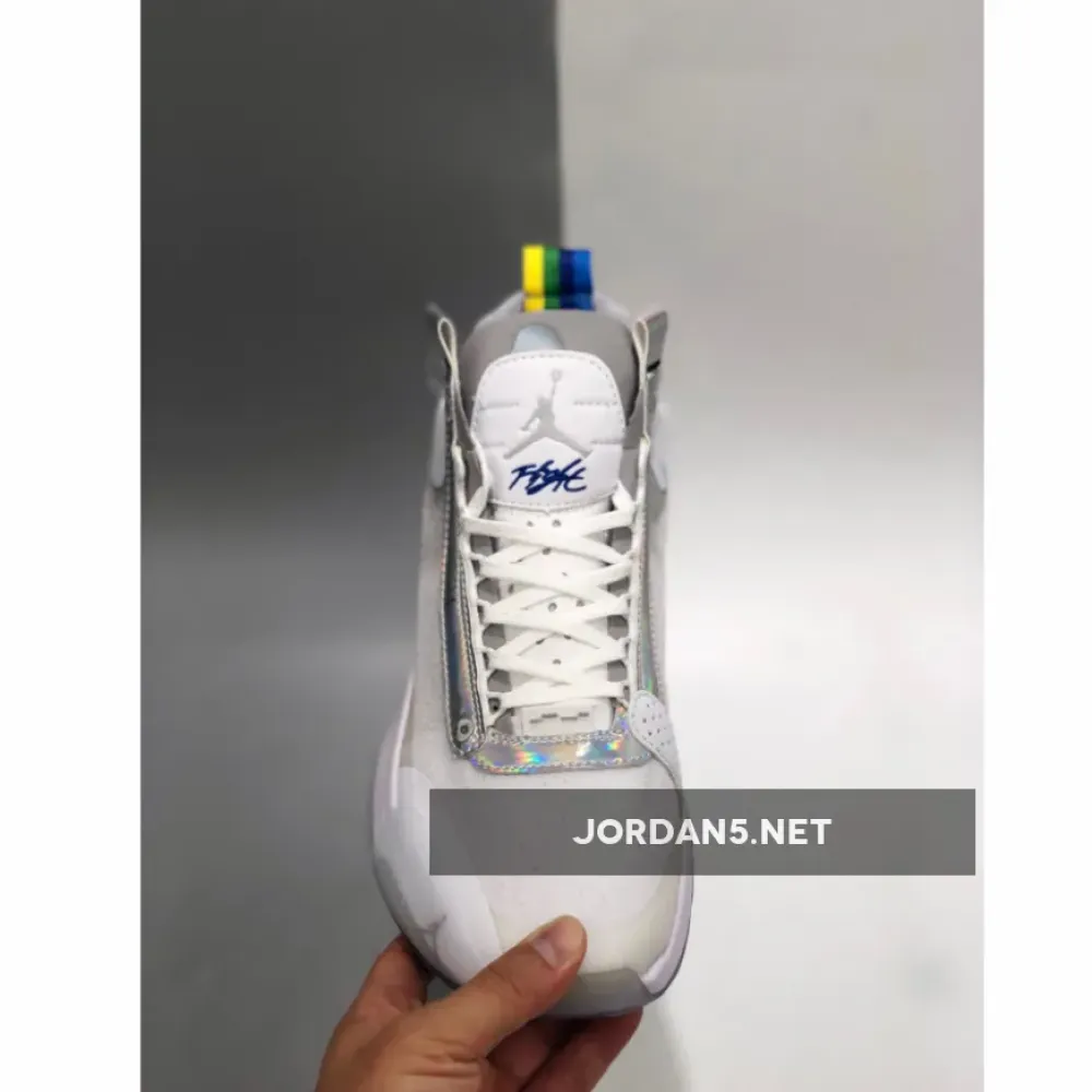 Air Jordan 34 “White Iridescent”  AR3240-101