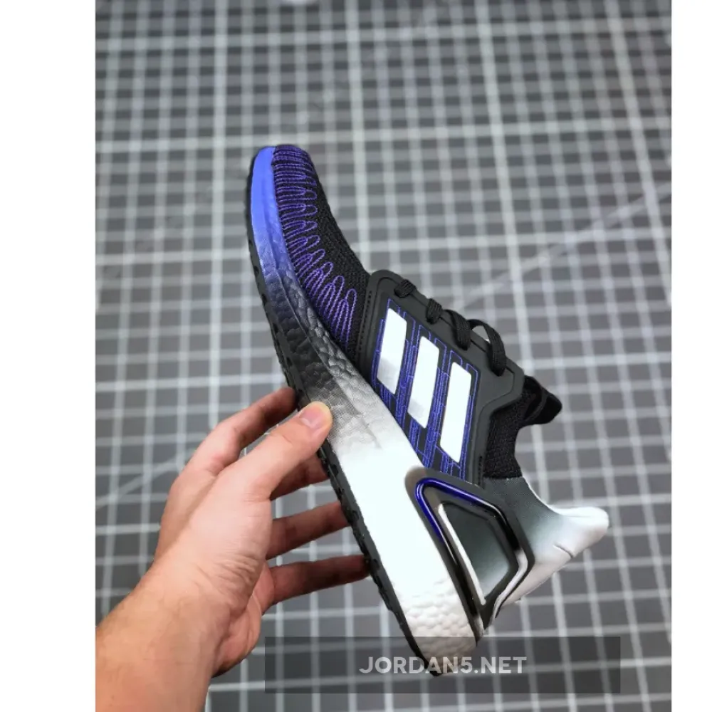 adidas Ultra Boost 20 Black/Silver Metallic/Cloud White FV0033