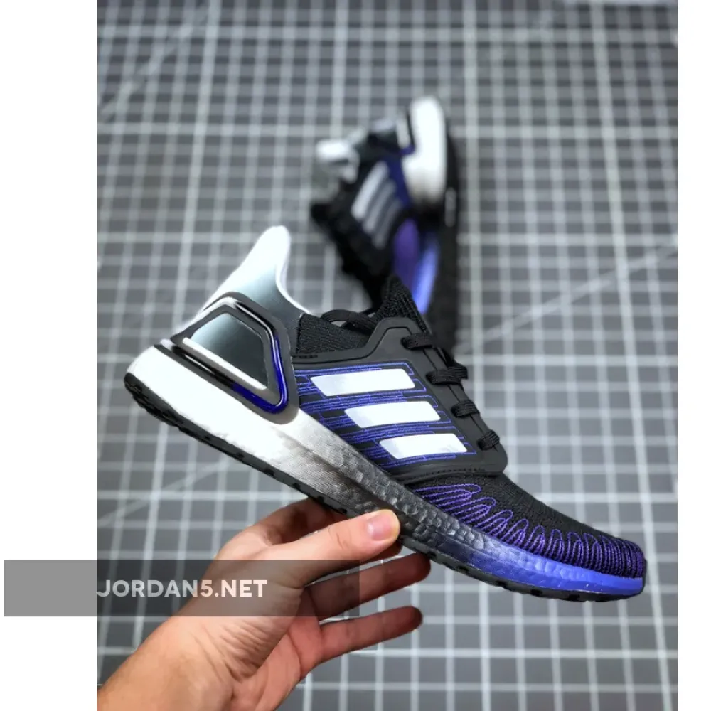 adidas Ultra Boost 20 Black/Silver Metallic/Cloud White FV0033