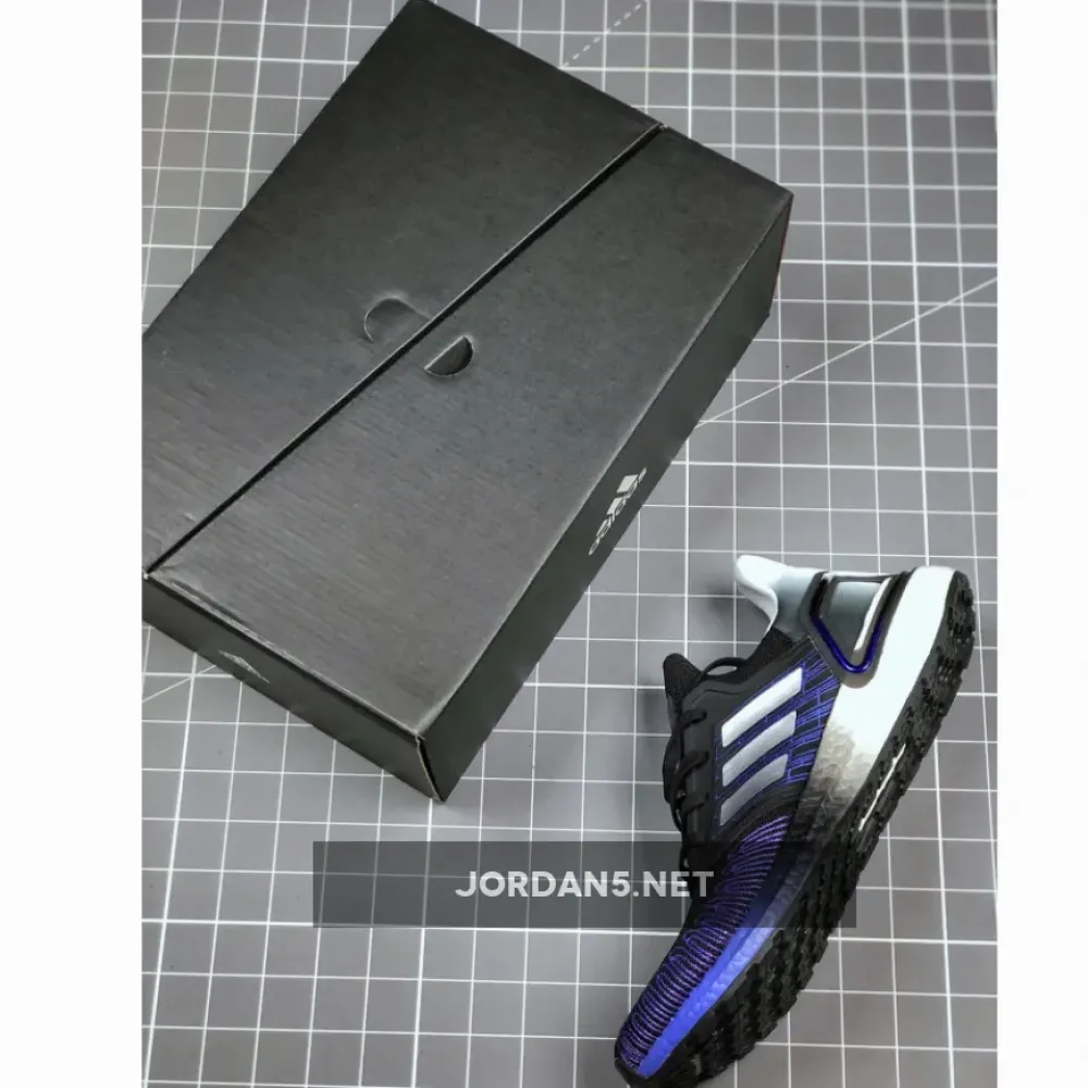 adidas Ultra Boost 20 Black/Silver Metallic/Cloud White FV0033