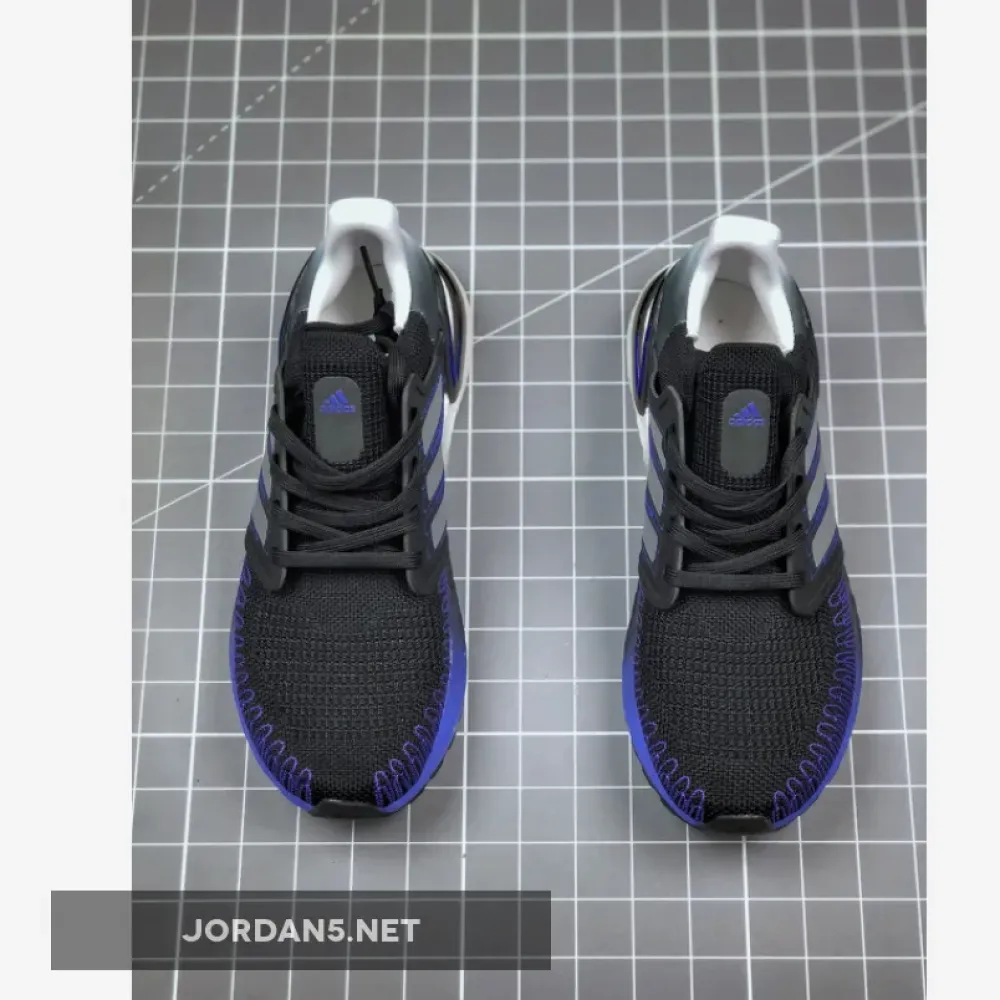 adidas Ultra Boost 20 Black/Silver Metallic/Cloud White FV0033