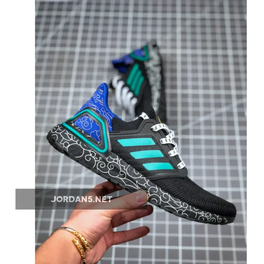 adidas UltraBOOST 20 Black/Glory Green FX8887