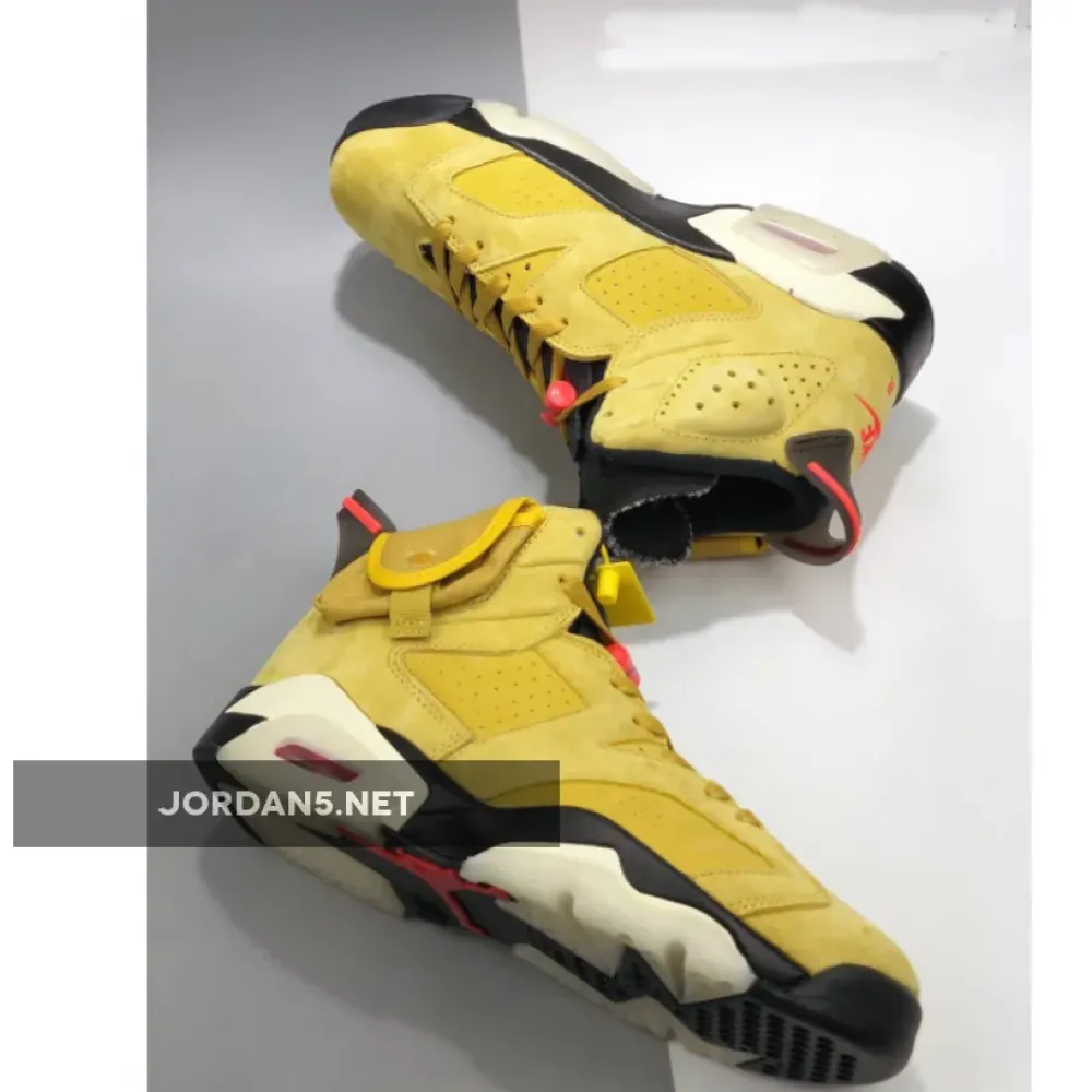 Travis Scott x Air Jordan 6 “Yellow”
