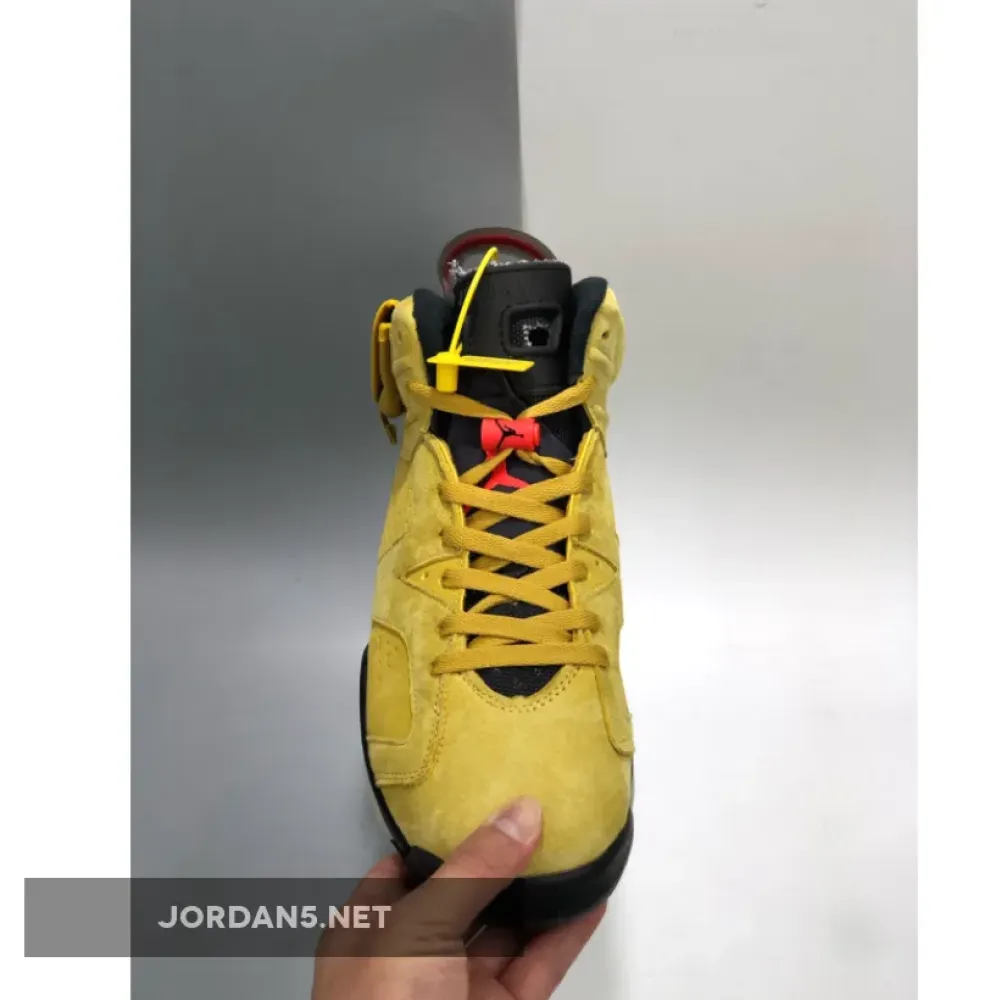 Travis Scott x Air Jordan 6 “Yellow”