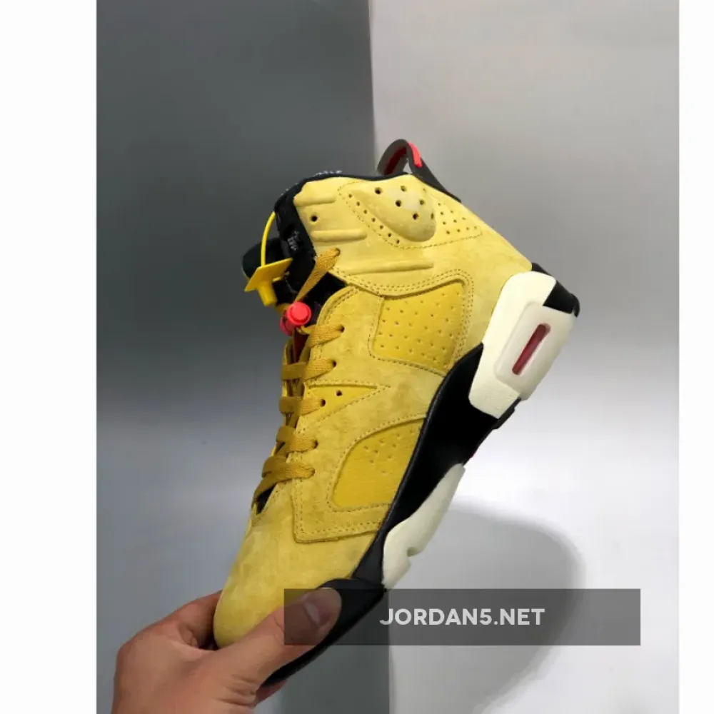 Travis Scott x Air Jordan 6 “Yellow”