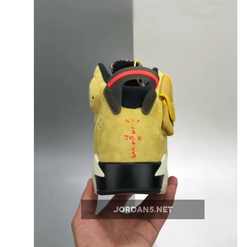Travis Scott x Air Jordan 6 “Yellow”