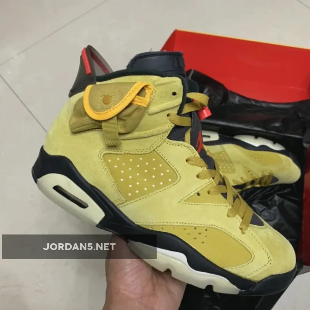Travis Scott x Air Jordan 6 “Yellow”