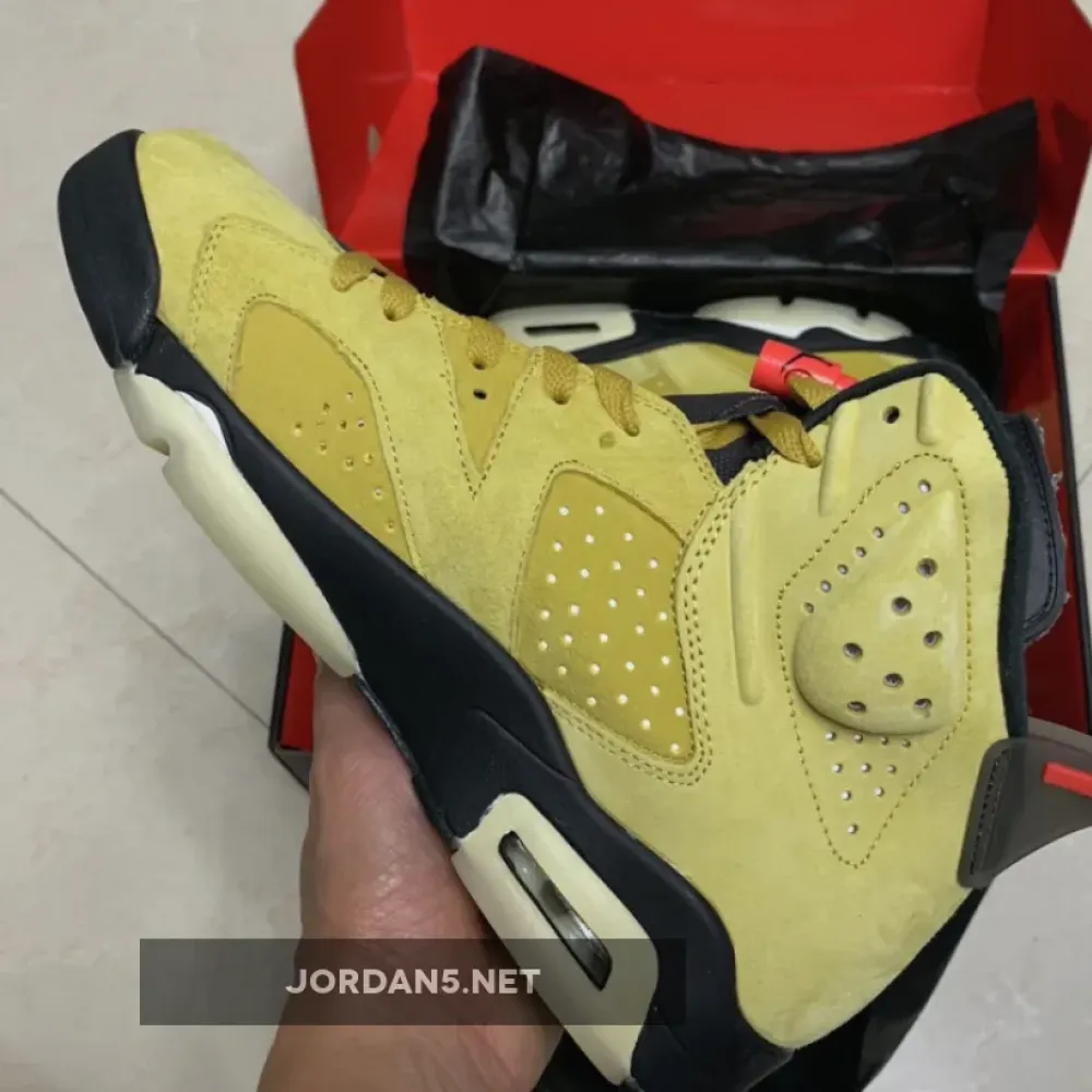 Travis Scott x Air Jordan 6 “Yellow”