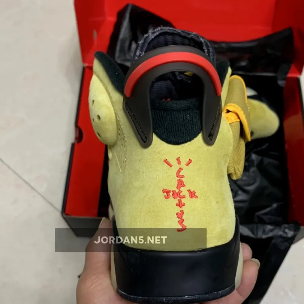 Travis Scott x Air Jordan 6 “Yellow”