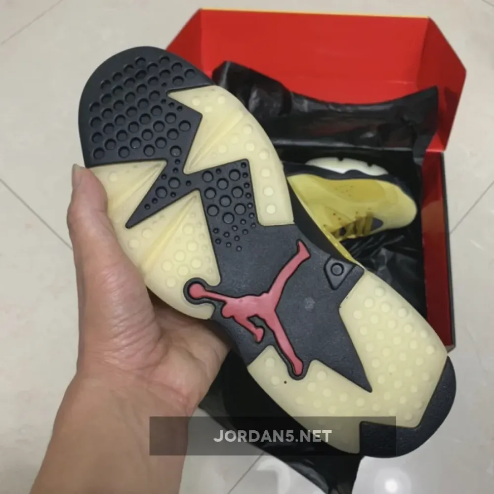 Travis Scott x Air Jordan 6 “Yellow”